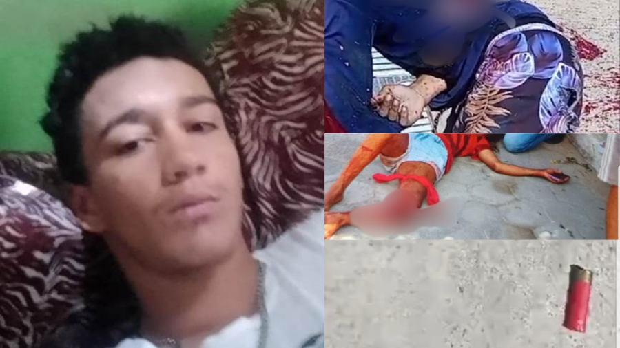 Jovem é morto e mulher fica ferida por arma de grosso calibre em Nova Represa, Ponto Novo